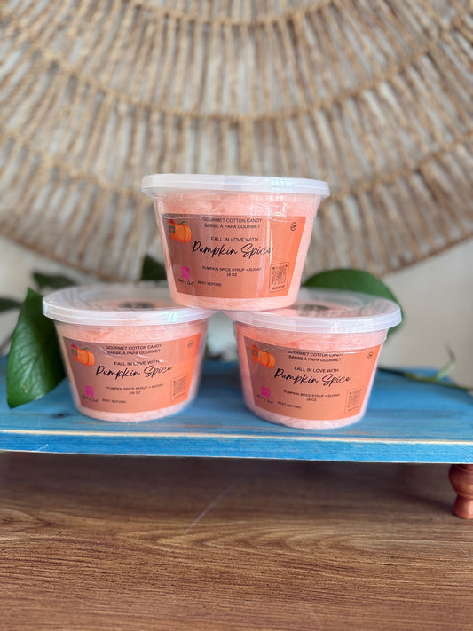 Fall Pumpkin Spice Cotton Candy (Ottawa/ Toronto)