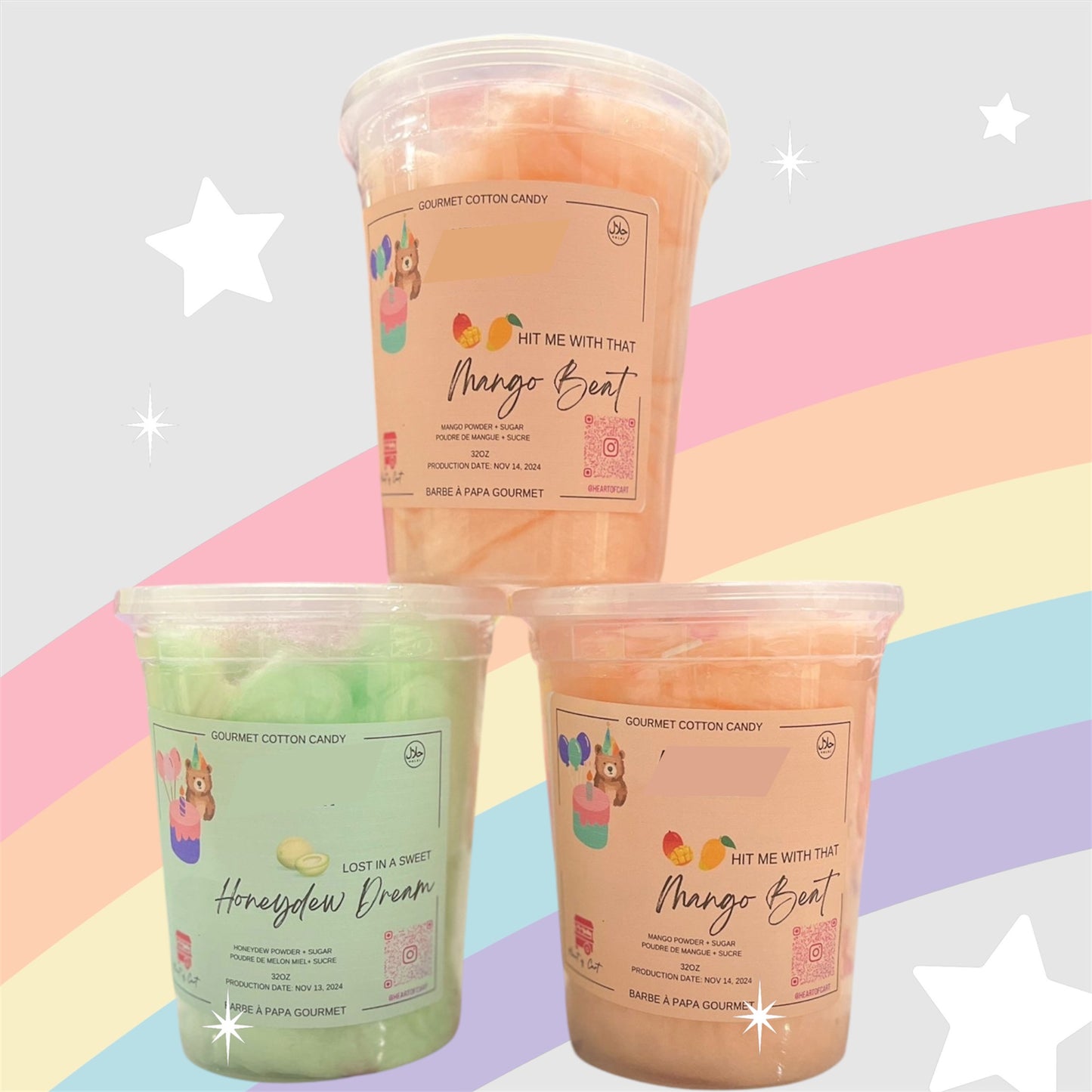 Gourmet Cotton Candy – Handcrafted & Unique Flavors