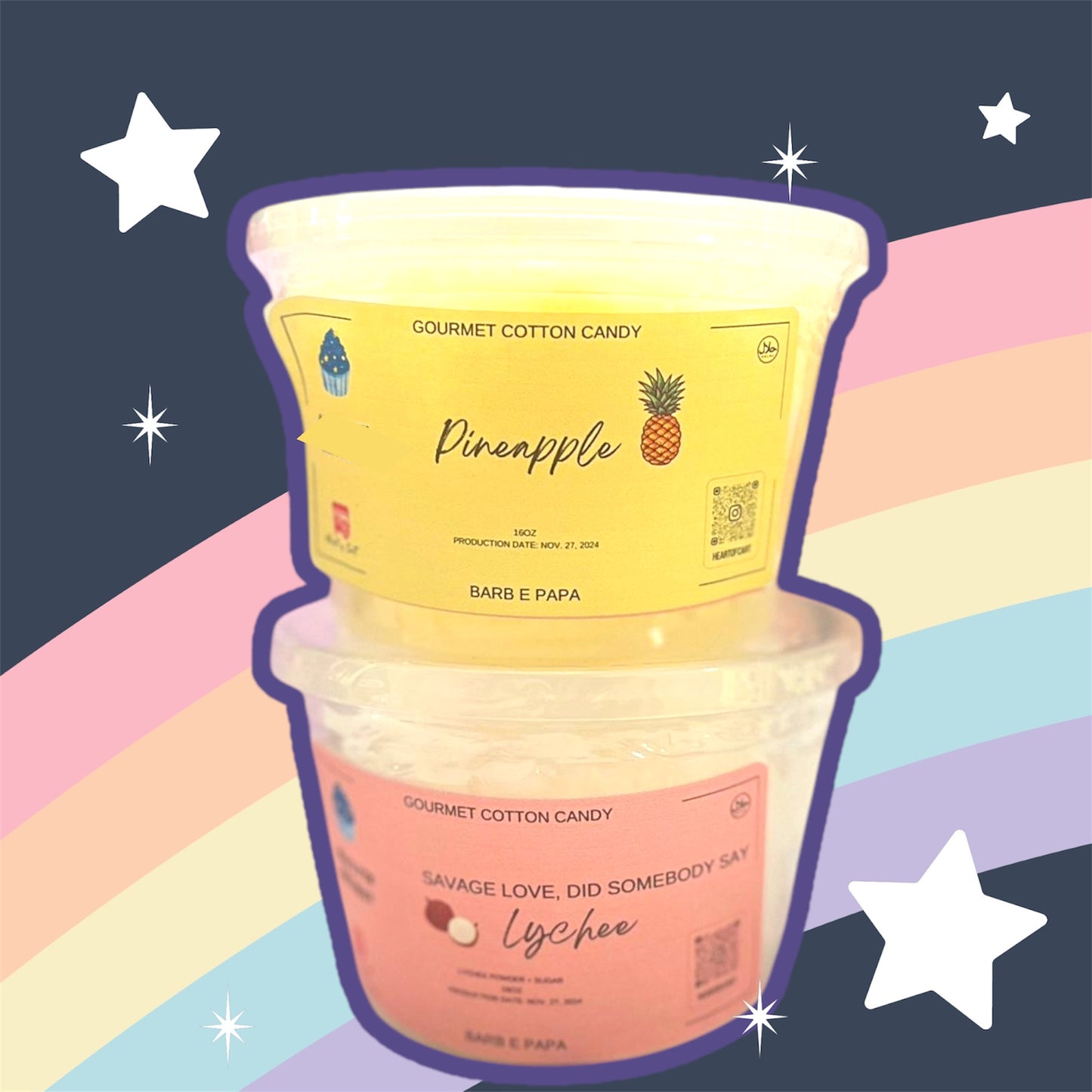 Gourmet Cotton Candy – Handcrafted & Unique Flavors