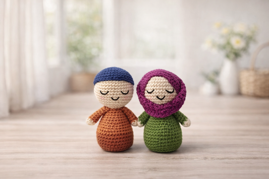 Crochet Ethnic Dolls in Pairs - Heart of Crochet